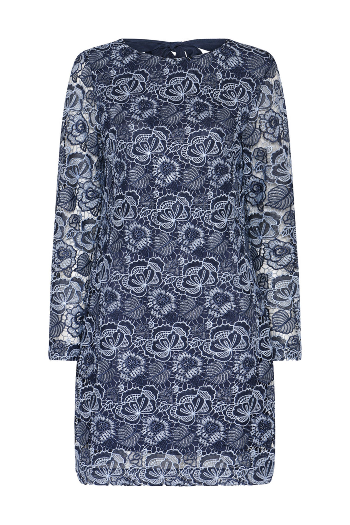 MauritiaBBLucille dress Blue Flower - BBW4896