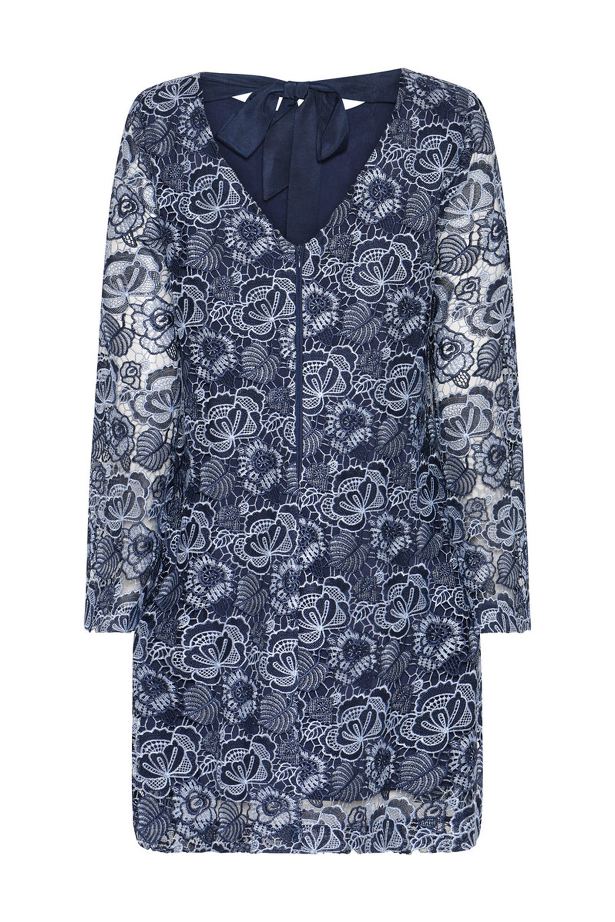 MauritiaBBLucille dress Blue Flower - BBW4896