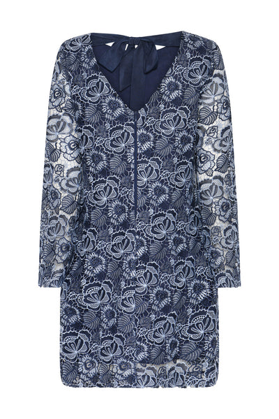 MauritiaBBLucille dress Blue Flower - BBW4896 Thumbnail