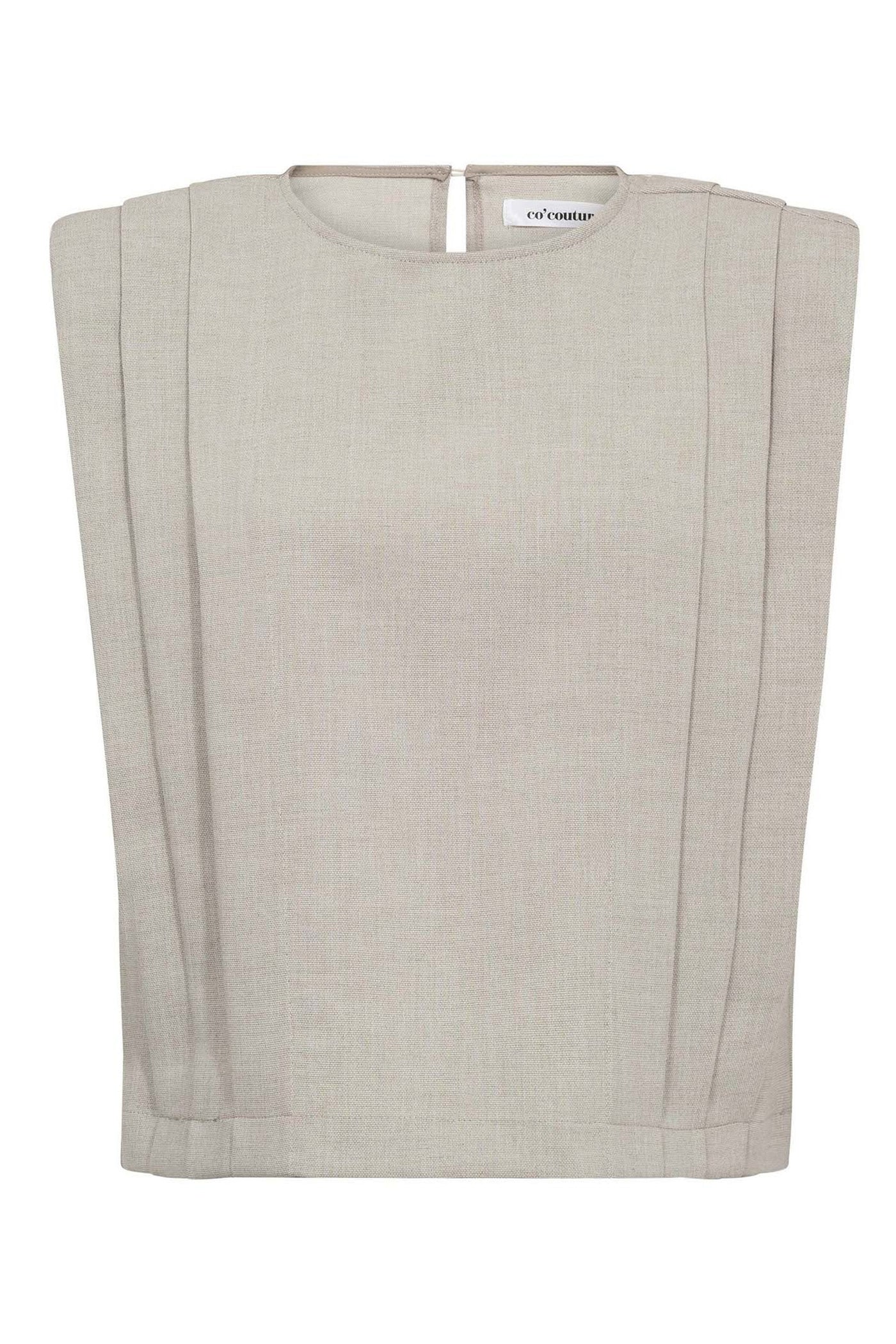 MavaCC Padded Pleat Top 199-Bone - 45077
