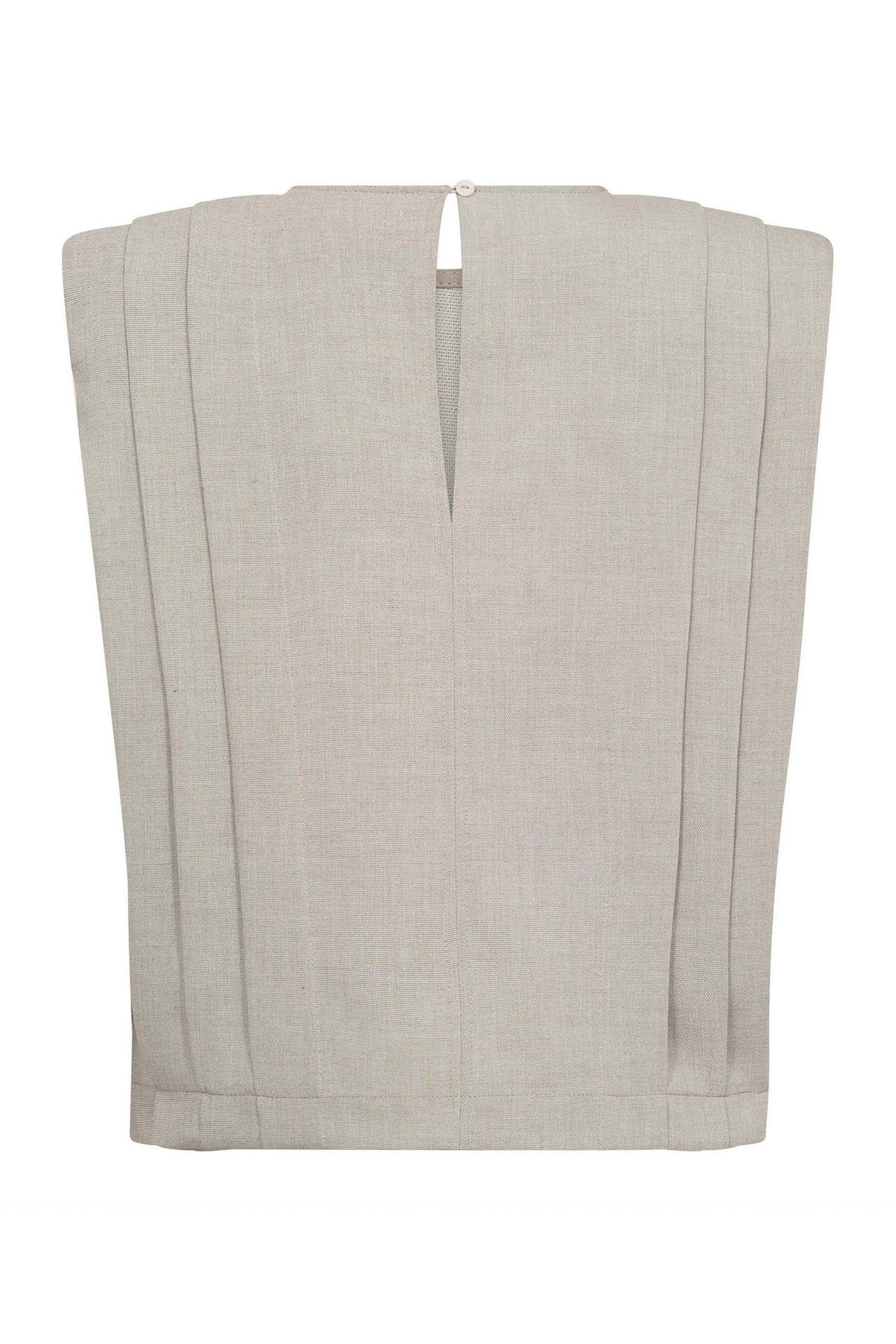MavaCC Padded Pleat Top 199-Bone - 45077