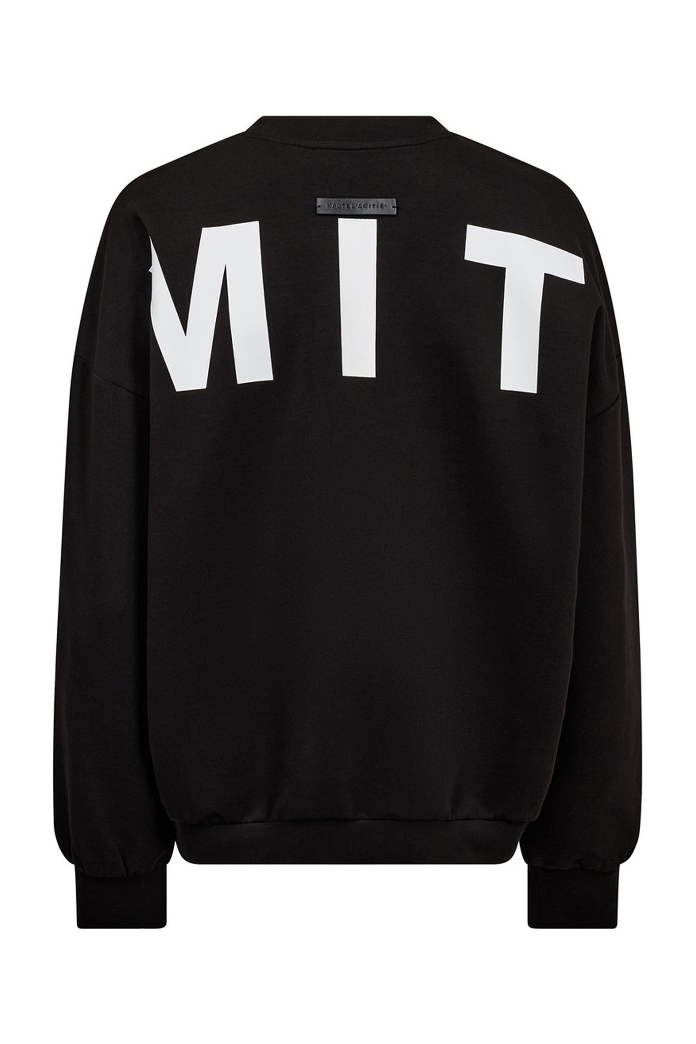 Maxi Split Logo Sweat Black/ White Print - HL10413
