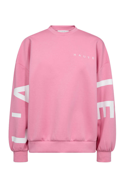 Maxi Split Logo Sweat Candyfloss - HL10413 Thumbnail