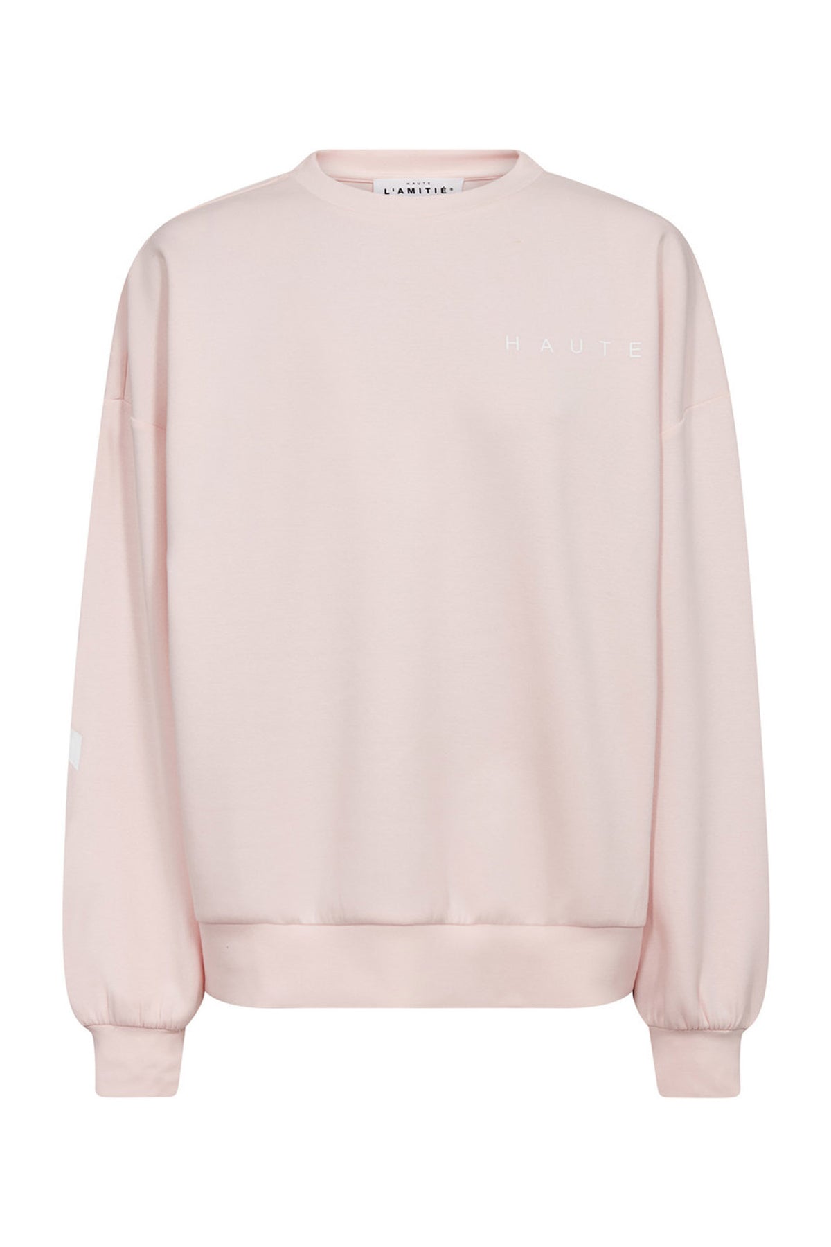 Maxi Split Logo Sweat Iced Rose - HL10413