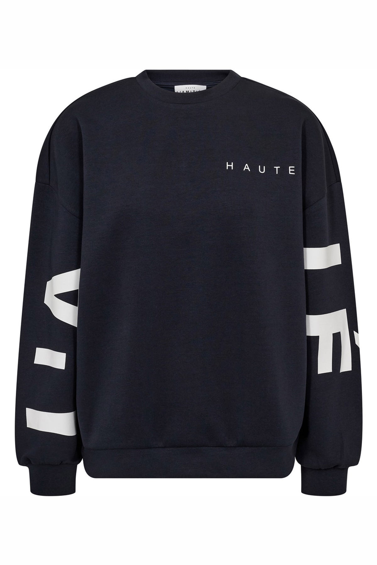 Maxi Split Logo Sweat Navy - HL10413