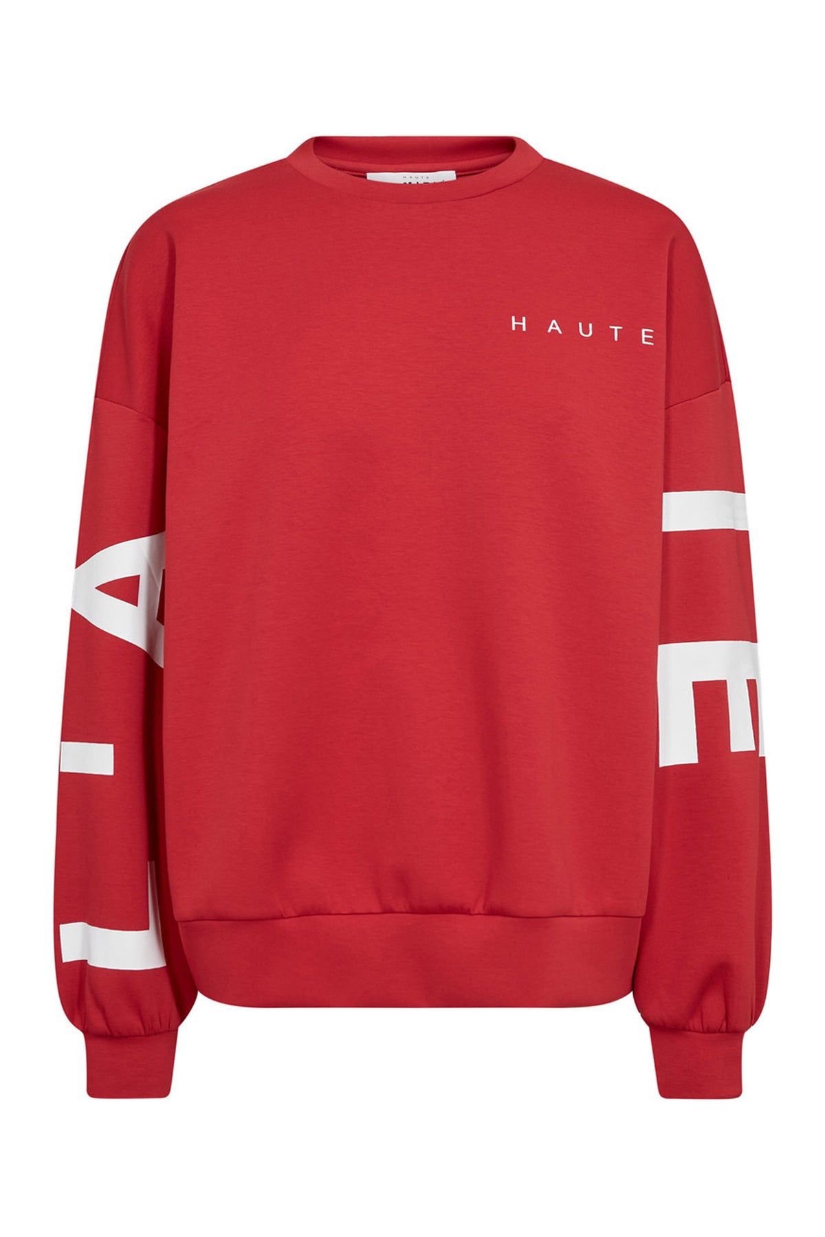 Maxi Split Logo Sweat Red - HL10413