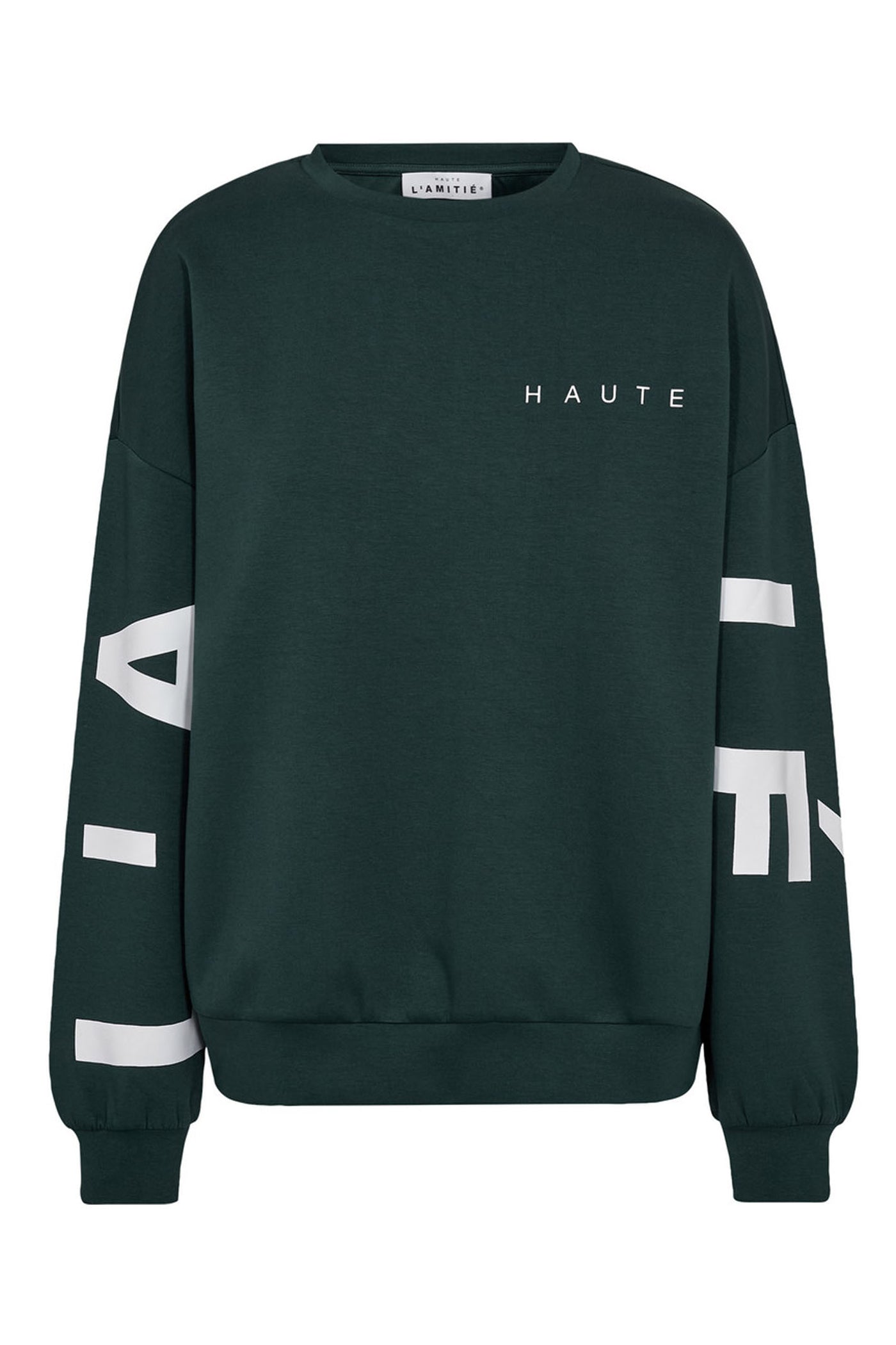 Maxi Split Logo Sweat Sporty Green - HL10413
