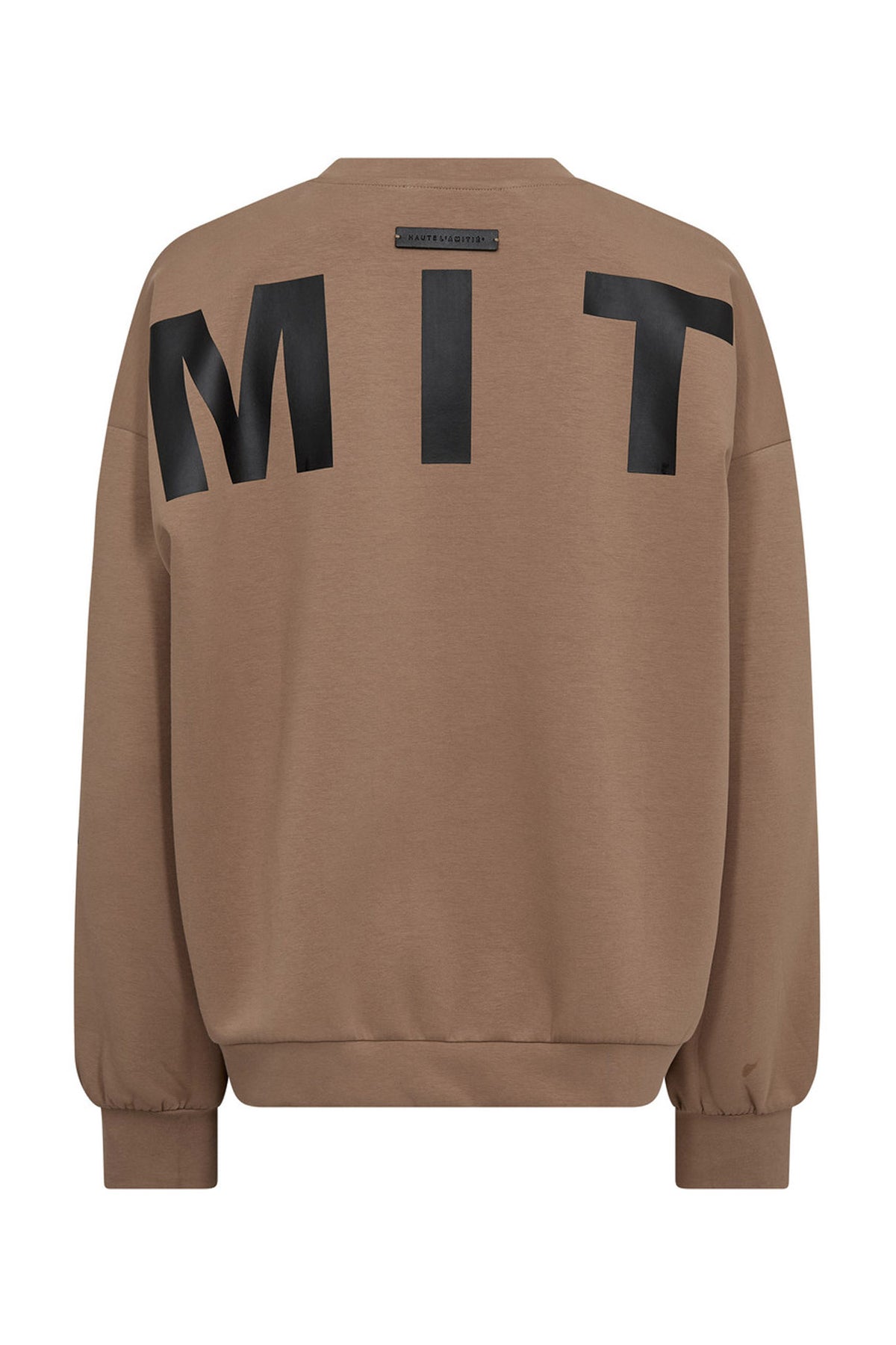 Maxi Split Logo Sweat WALNUT - HL10413