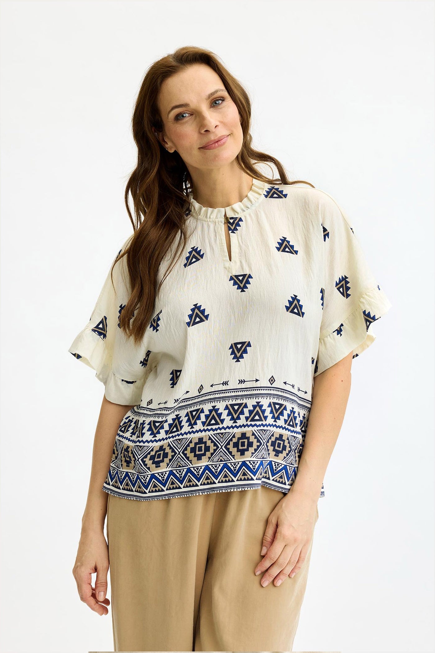 Maya blouse Blue - 17163