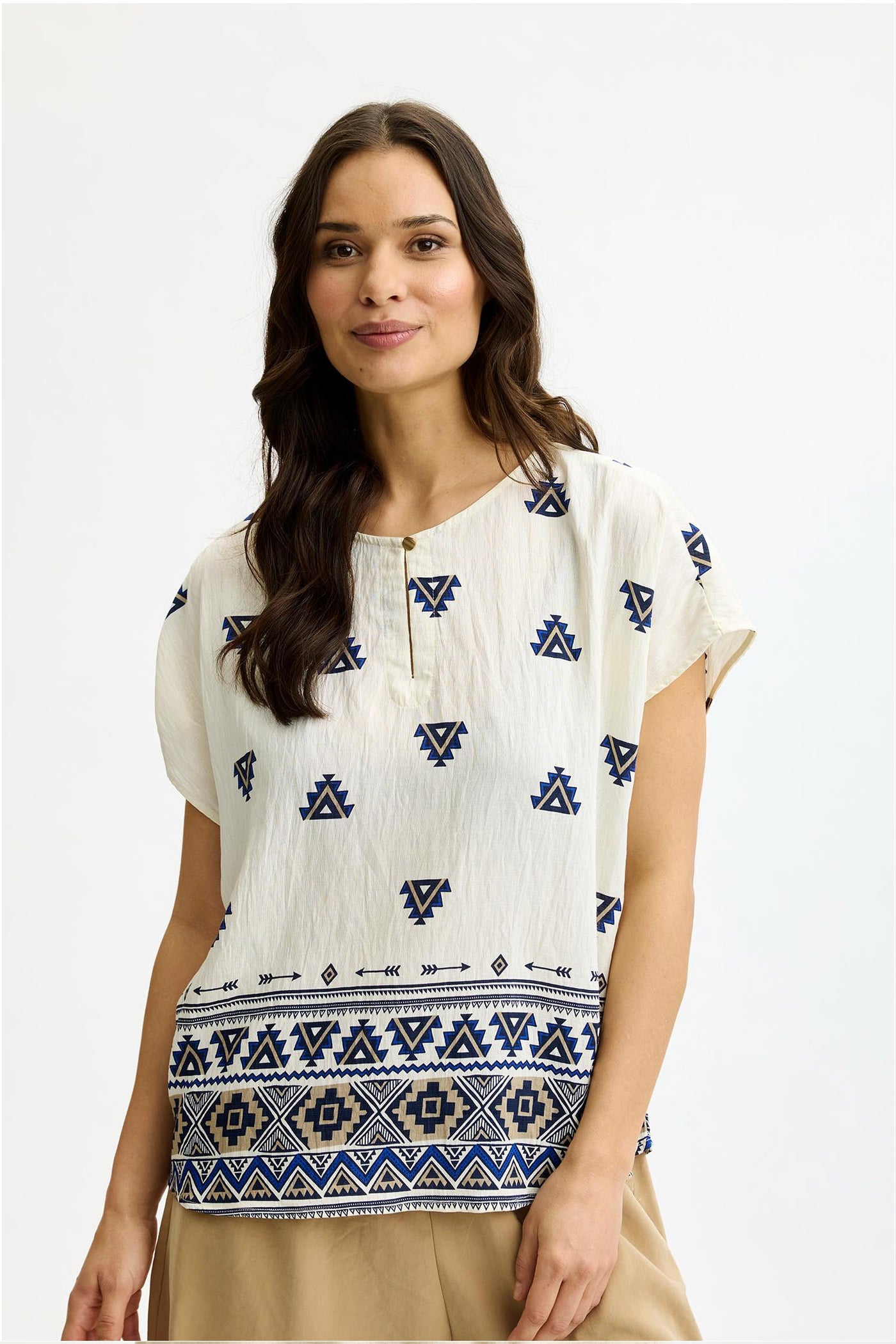 Maya blouse Blue - 17164