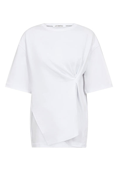 MedaxCC Asym Tee 10001-White - 500086 Thumbnail