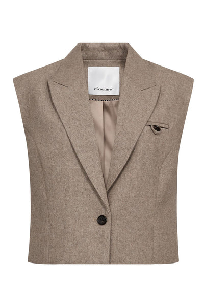 MeeraCC Vest 154-Walnut - 30348 Thumbnail