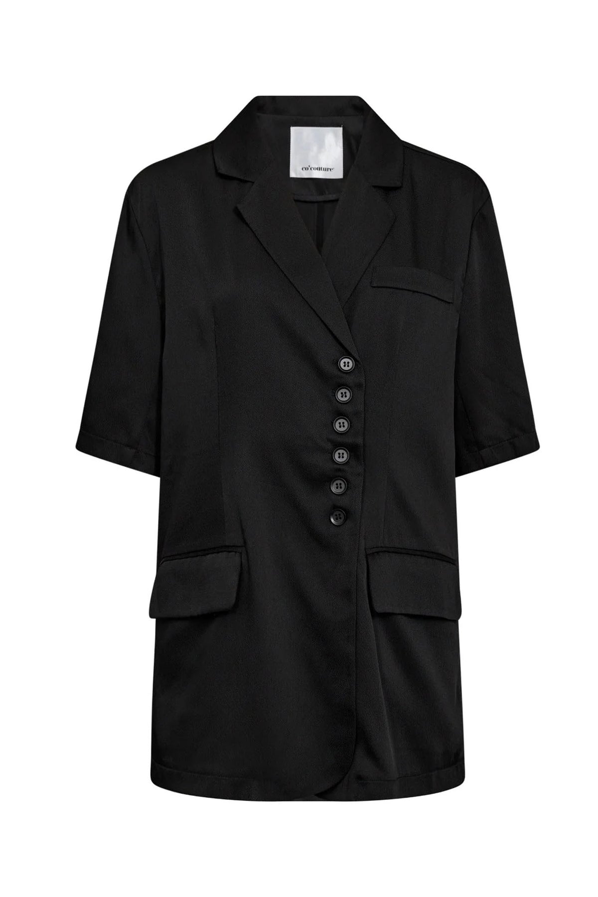 MeiCC SS Blazer 96-Black - 40048