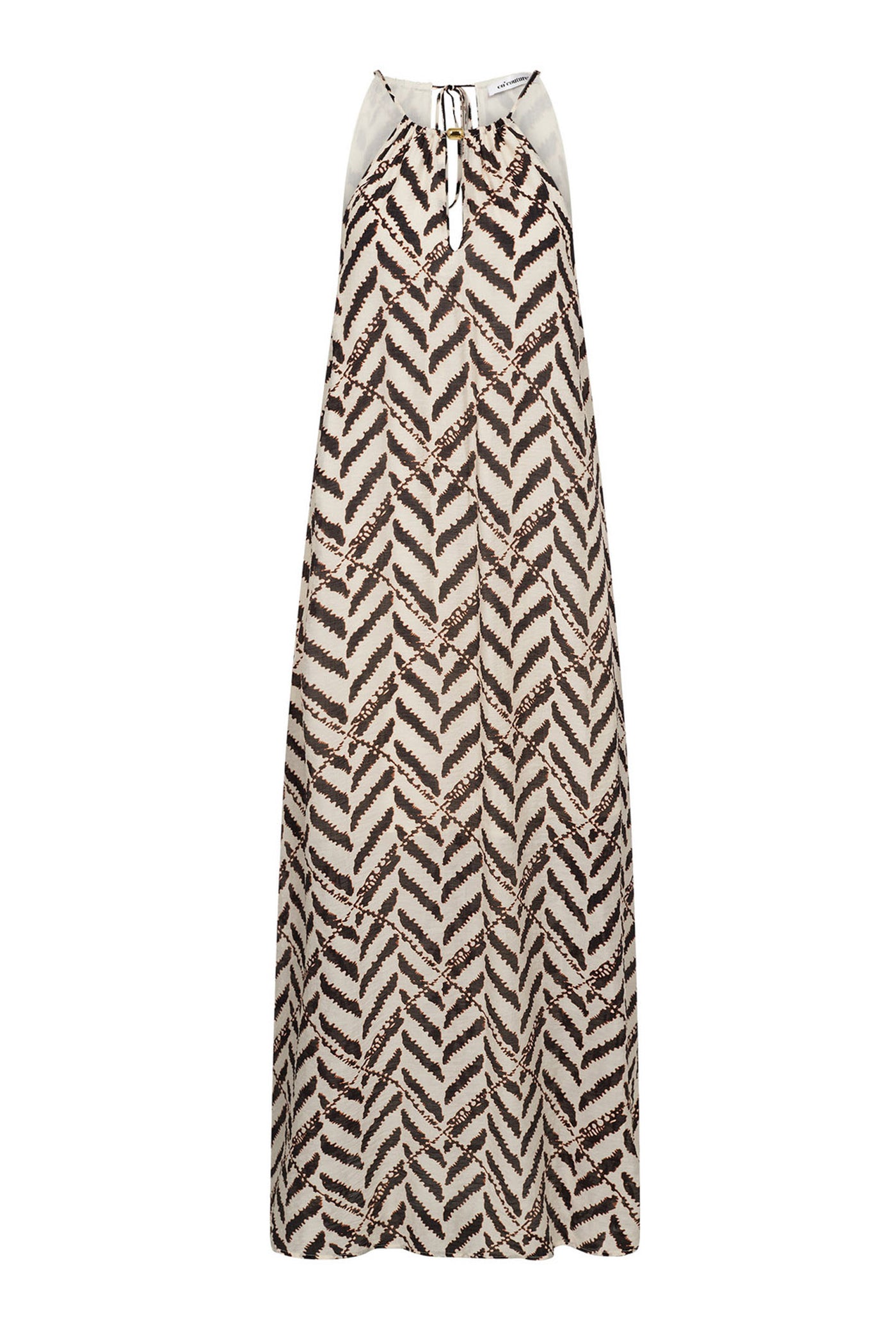 MemphisCC Halter Dress 11-Off white - 46080