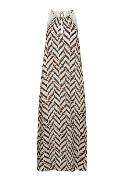 MemphisCC Halter Dress 11-Off white - 46080 Thumbnail