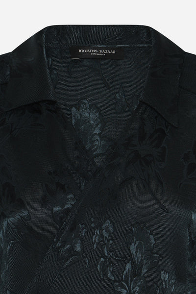 AsteroBBKaisas blouse Midnight Green - BBW5141 Thumbnail