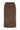 Midi Suede Skirt Coffee Brown - 11456