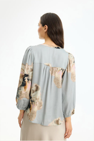 Mikky blouse Thunder blue - 17205 Thumbnail