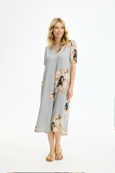 Mikky dress Thunder blue - 17207 Thumbnail