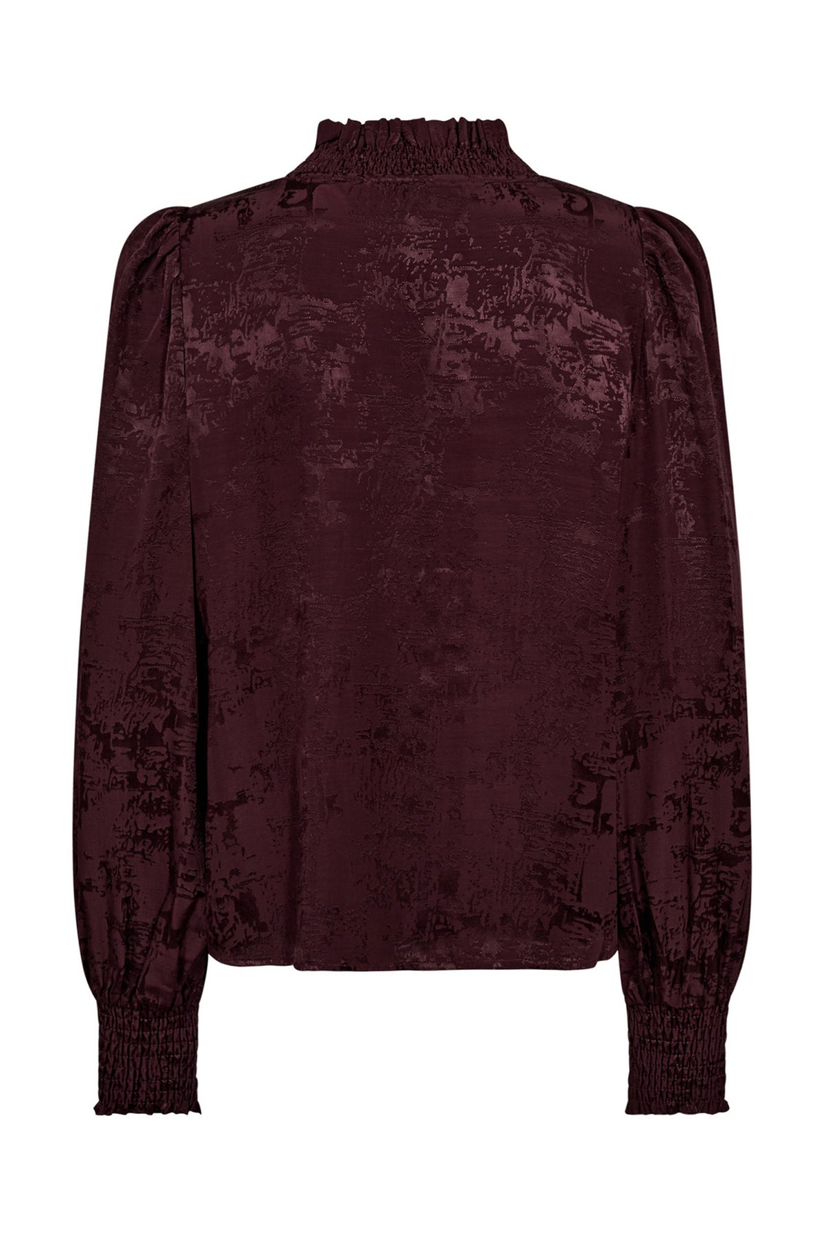 MikoCC V-Blouse 67-Plum - 35963