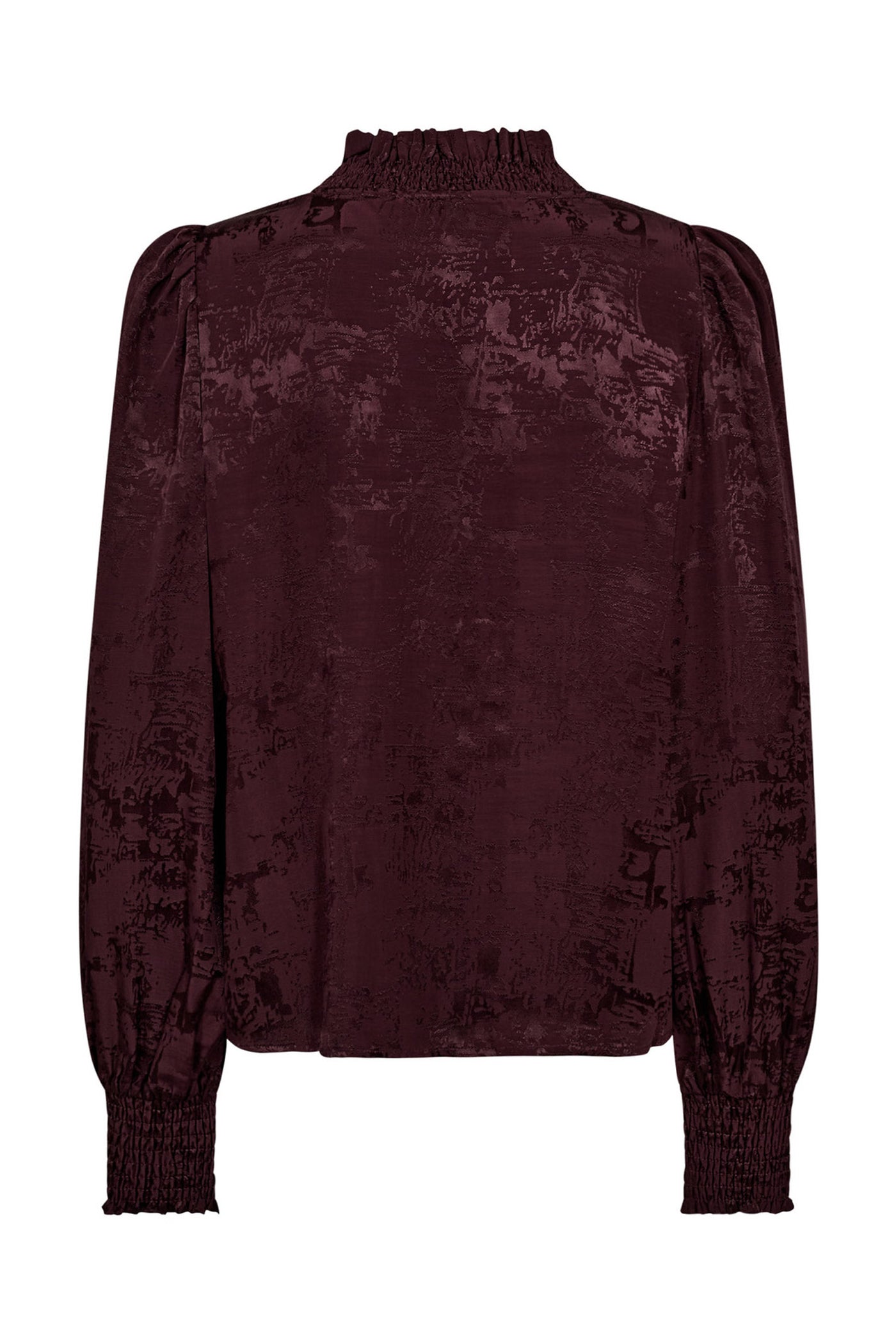 MikoCC V-Blouse 67-Plum - 35963