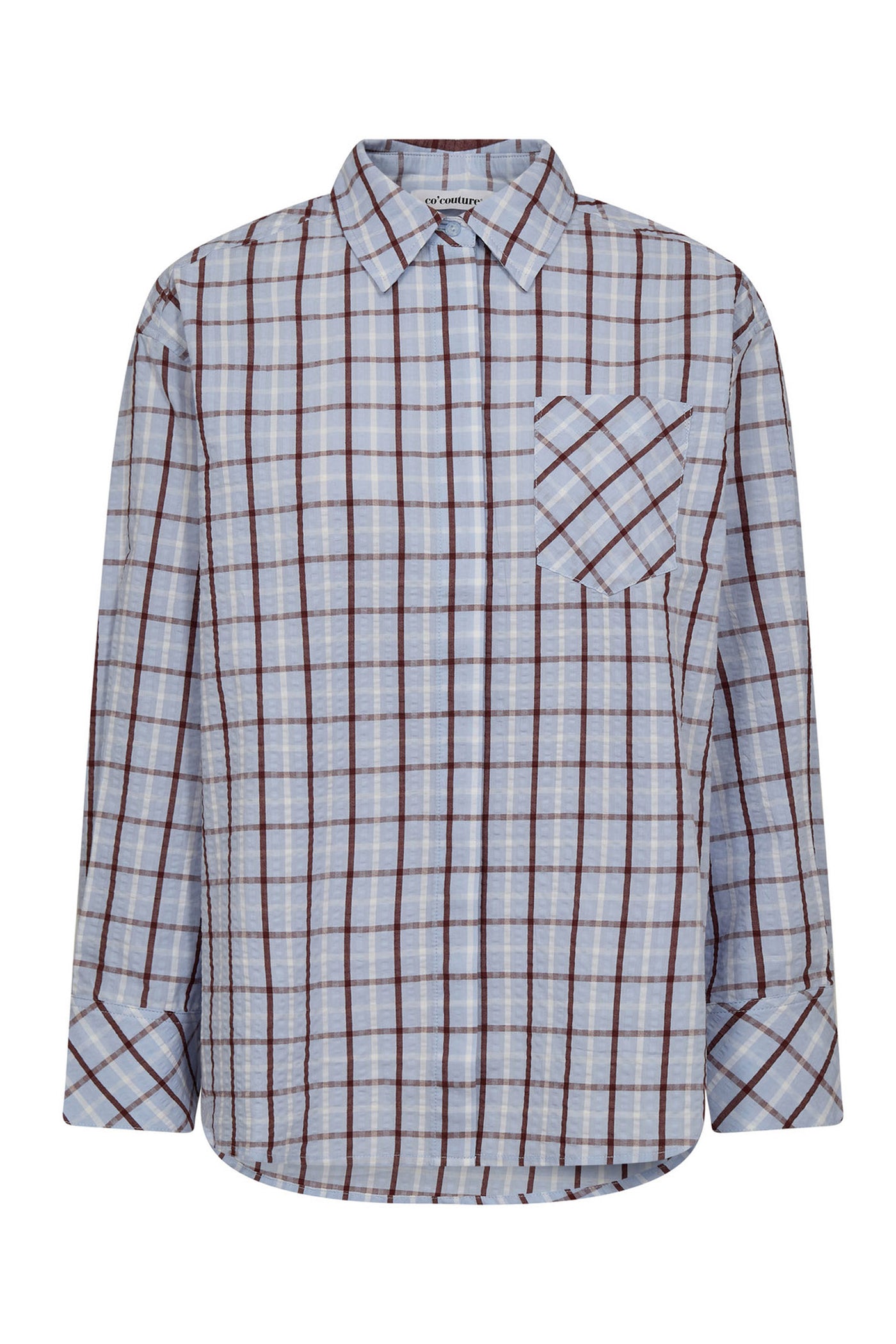 MileyCC Oversize Shirt 23-Pale Blue - 45036