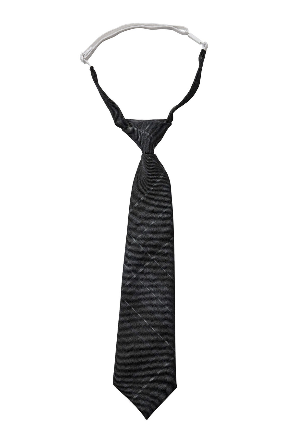 MimaCC Check Tie 140-Dark Grey - 39065