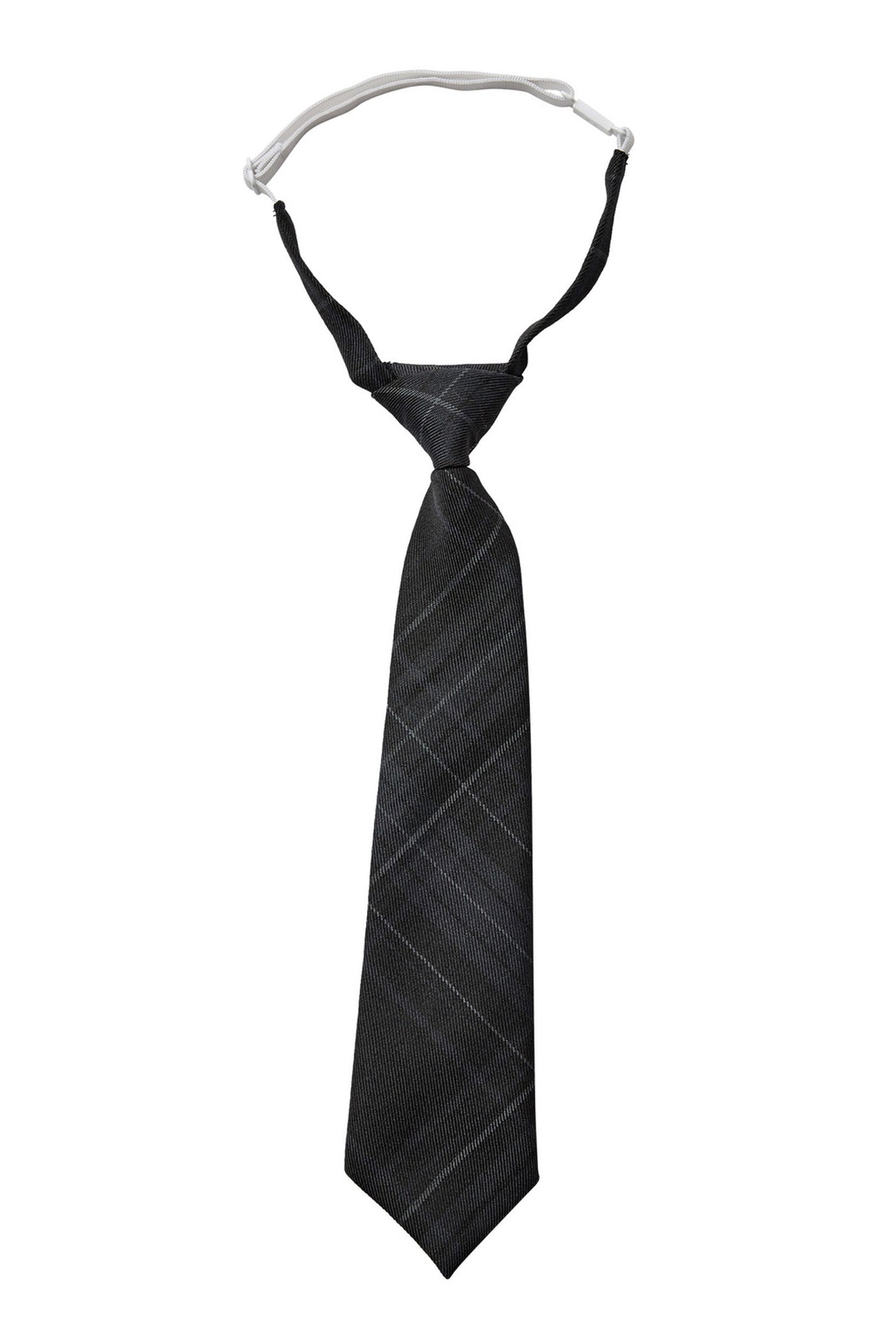 MimaCC Check Tie 140-Dark Grey - 39065