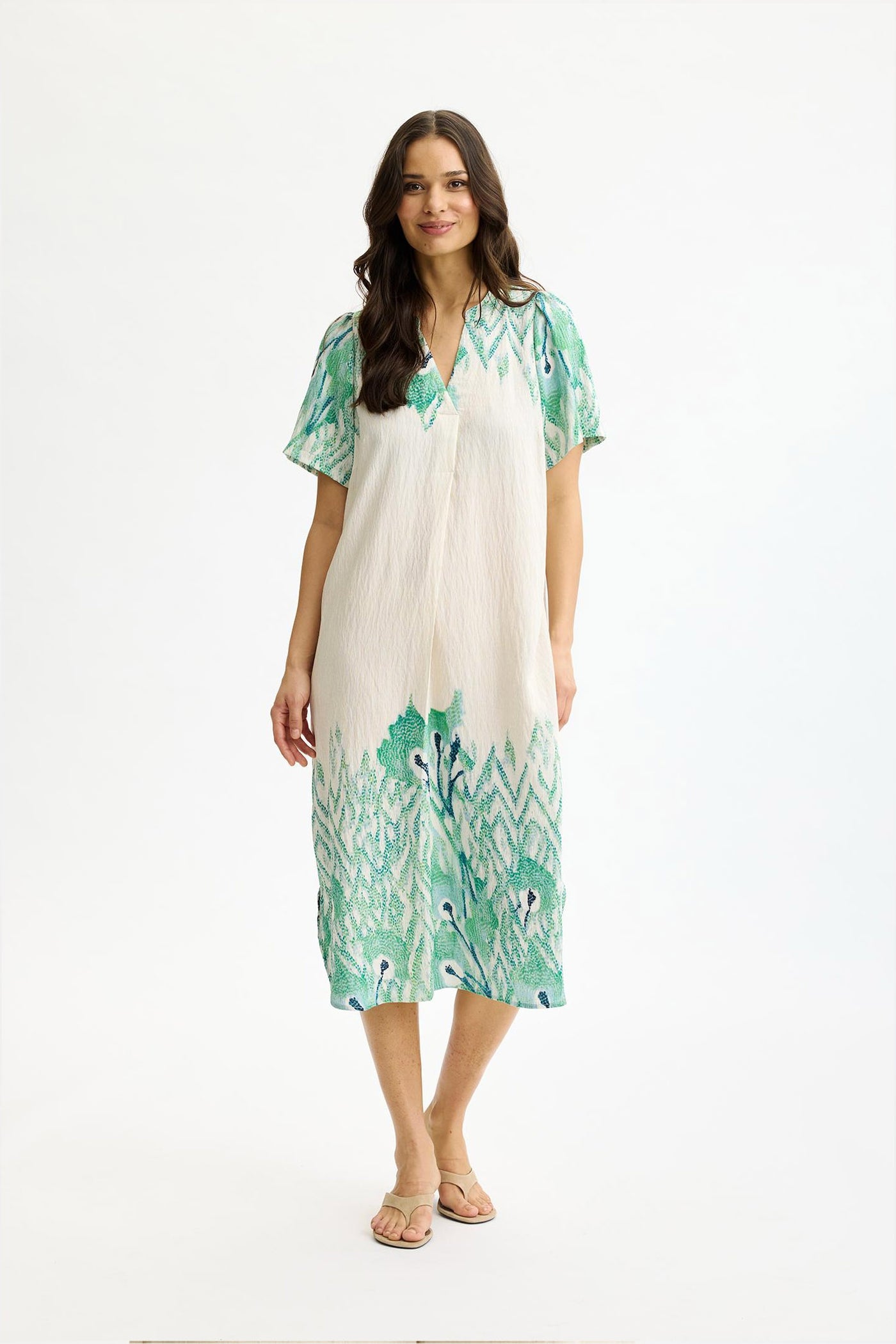 Monique dress Green - 17138