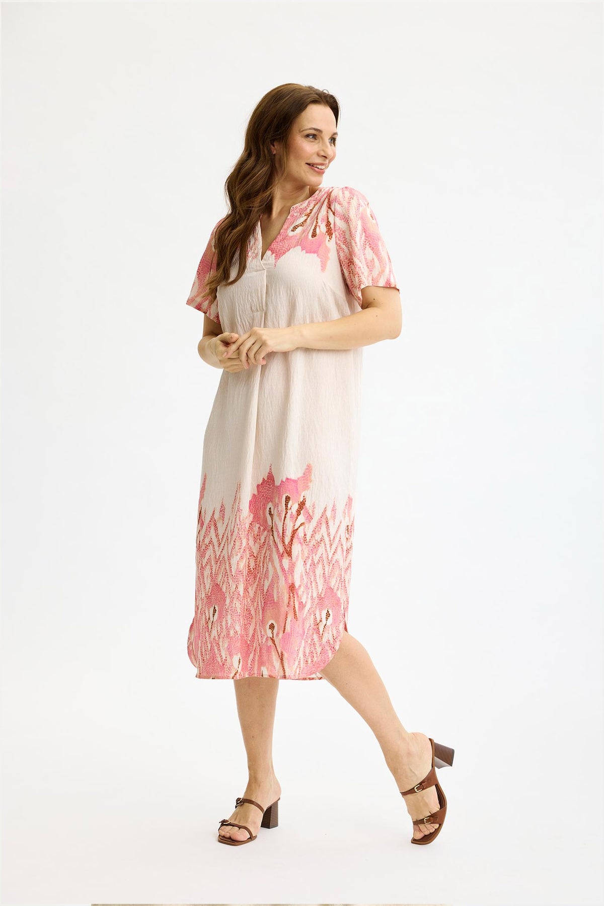 Monique dress PINK - 17138