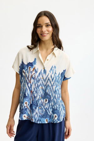 Monique shirt Blue - 17139