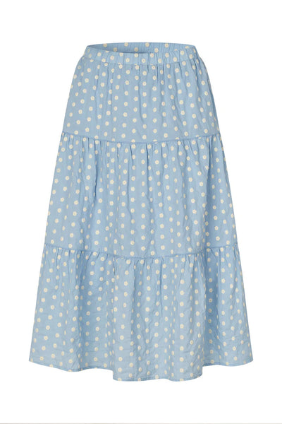 MorningLL Midi Skirt 22 Light Blue - 26272-2020 Thumbnail