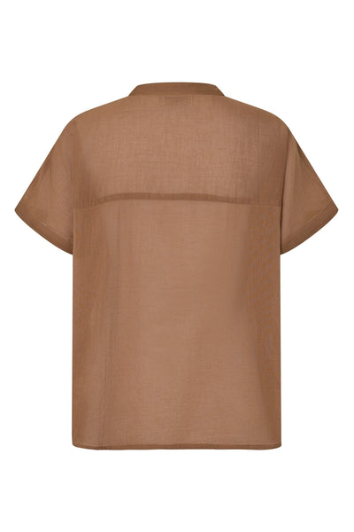 Myall Shirt Ss CAMEL - 26263-1024 Thumbnail