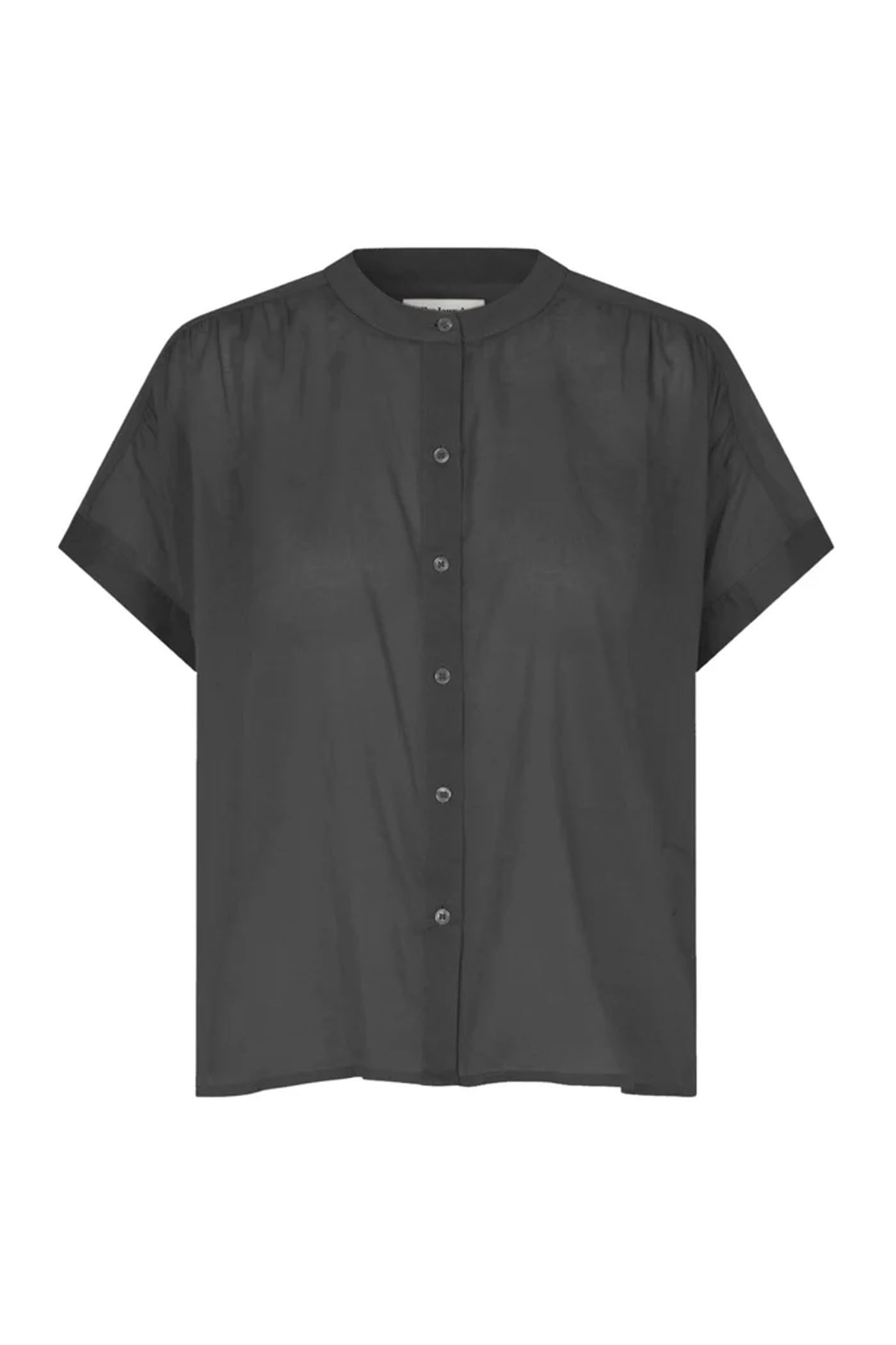 Myall Shirt Ss Washed black - 26263-1024