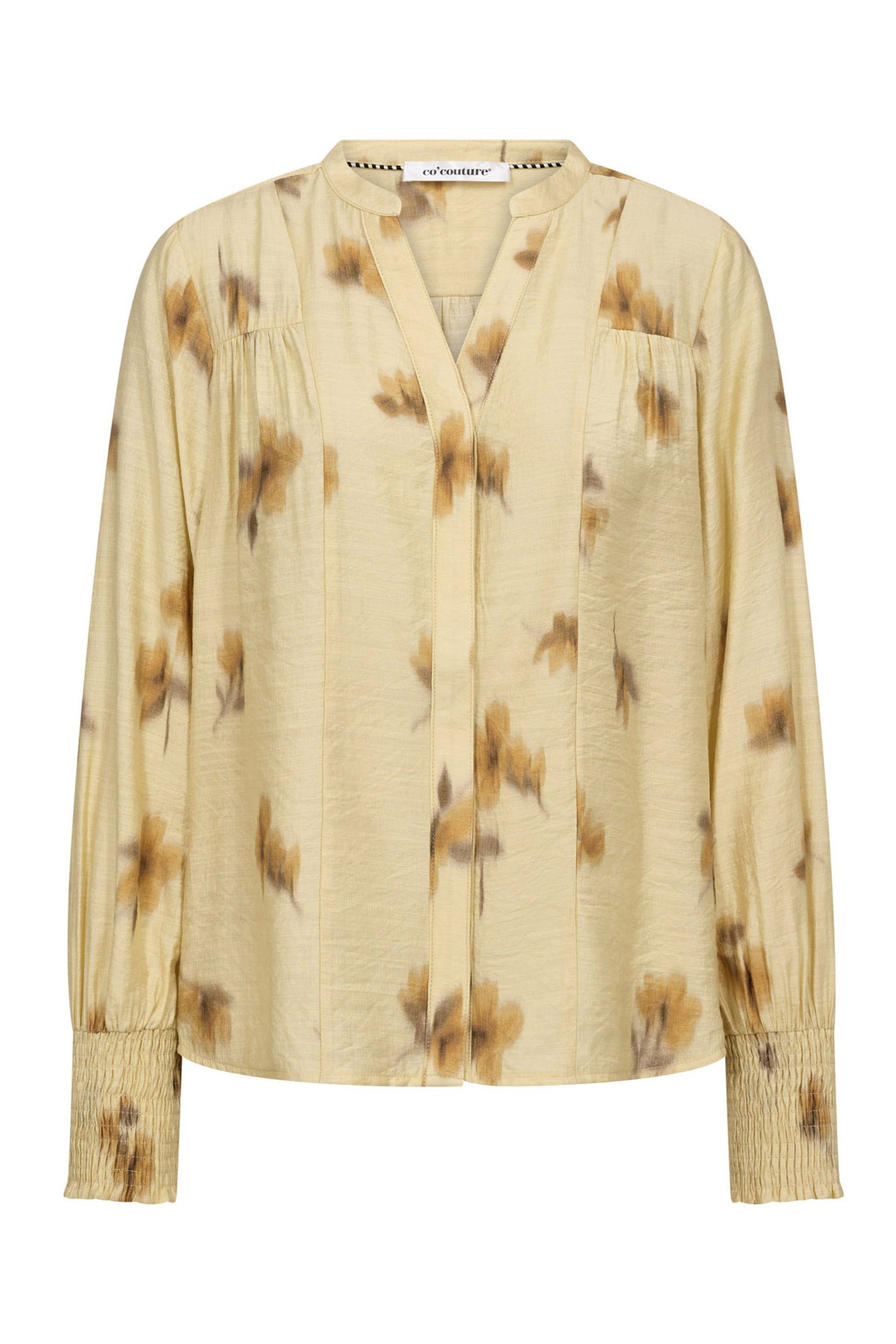 MylaCC Flower V-Shirt 171-PaleYellow - 45095