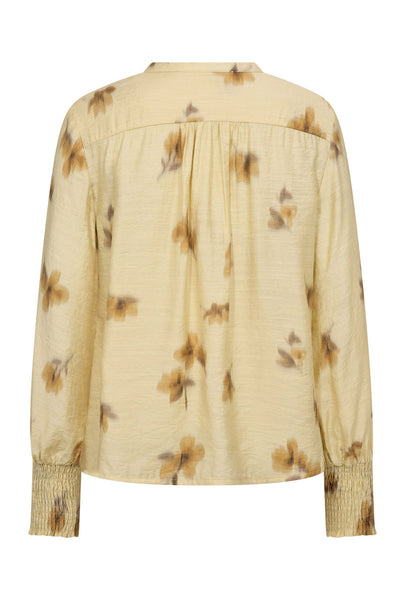 MylaCC Flower V-Shirt 171-PaleYellow - 45095 Thumbnail
