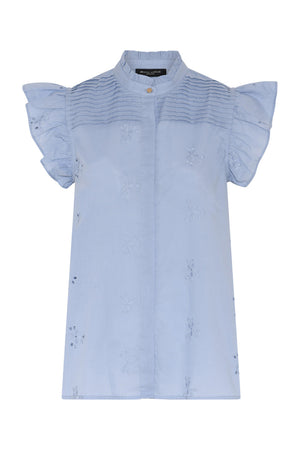 Myntebbnicole Shirt Eventide Blue - BBW5036