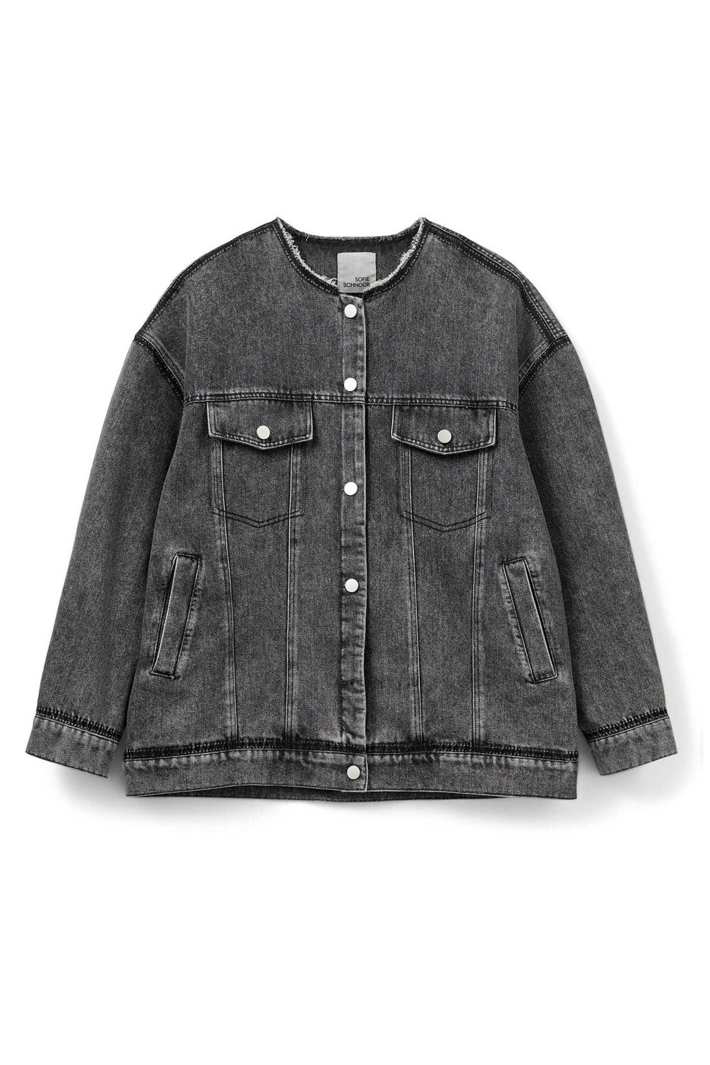 NADIASW JACKET 1015 Washed black - S253270