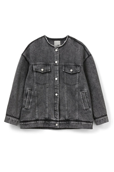 NADIASW JACKET 1015 Washed black - S253270 Thumbnail