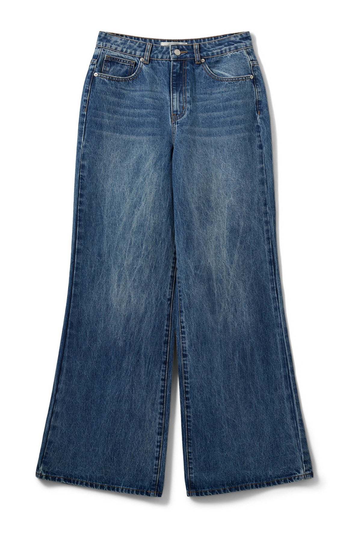 NAPOLISW HIGH WAIST JEANS 5086 Light denim blue - SNOS718