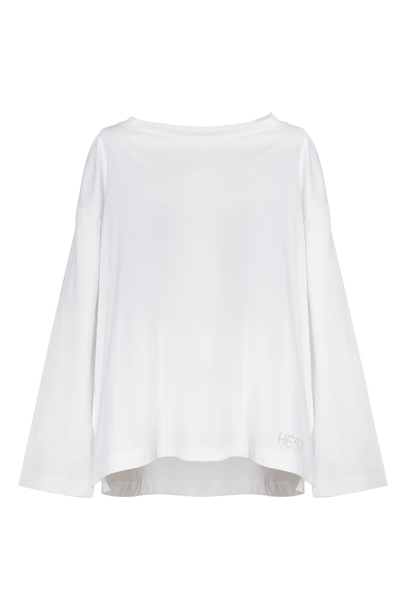 NELLIE Longsleeve 0000 Optical White - 1010170503