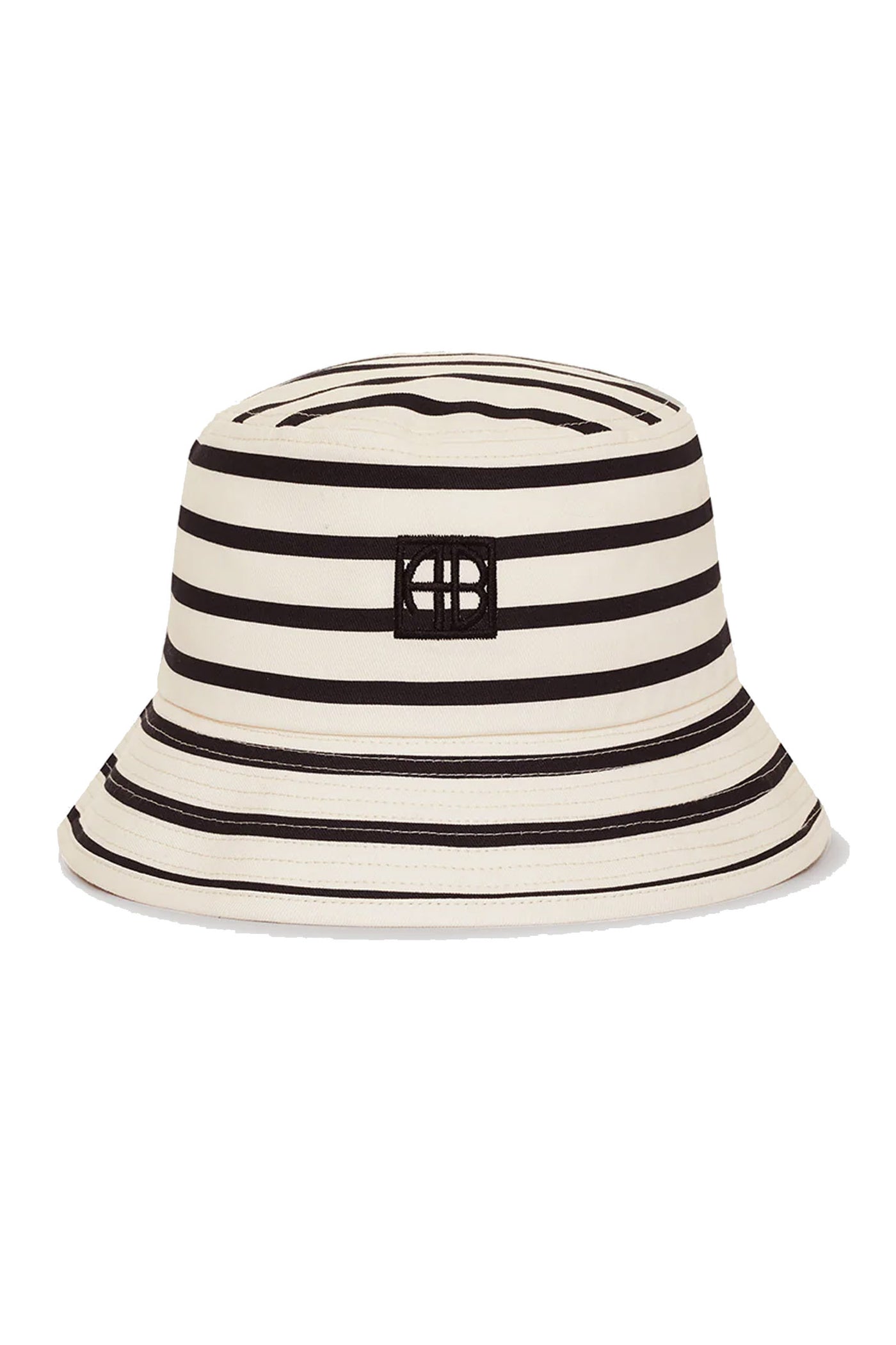 NICKS BUCKET HAT White/Black Stripe - A-12-11453