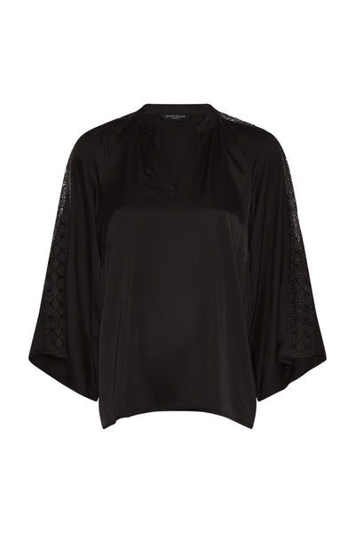 WeckiaBBWicki blouse Dark brown - BBW5093 Thumbnail