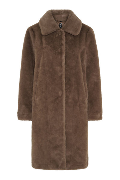 NOBOGOTA Coat DEEP TAUPE - 40540 Thumbnail