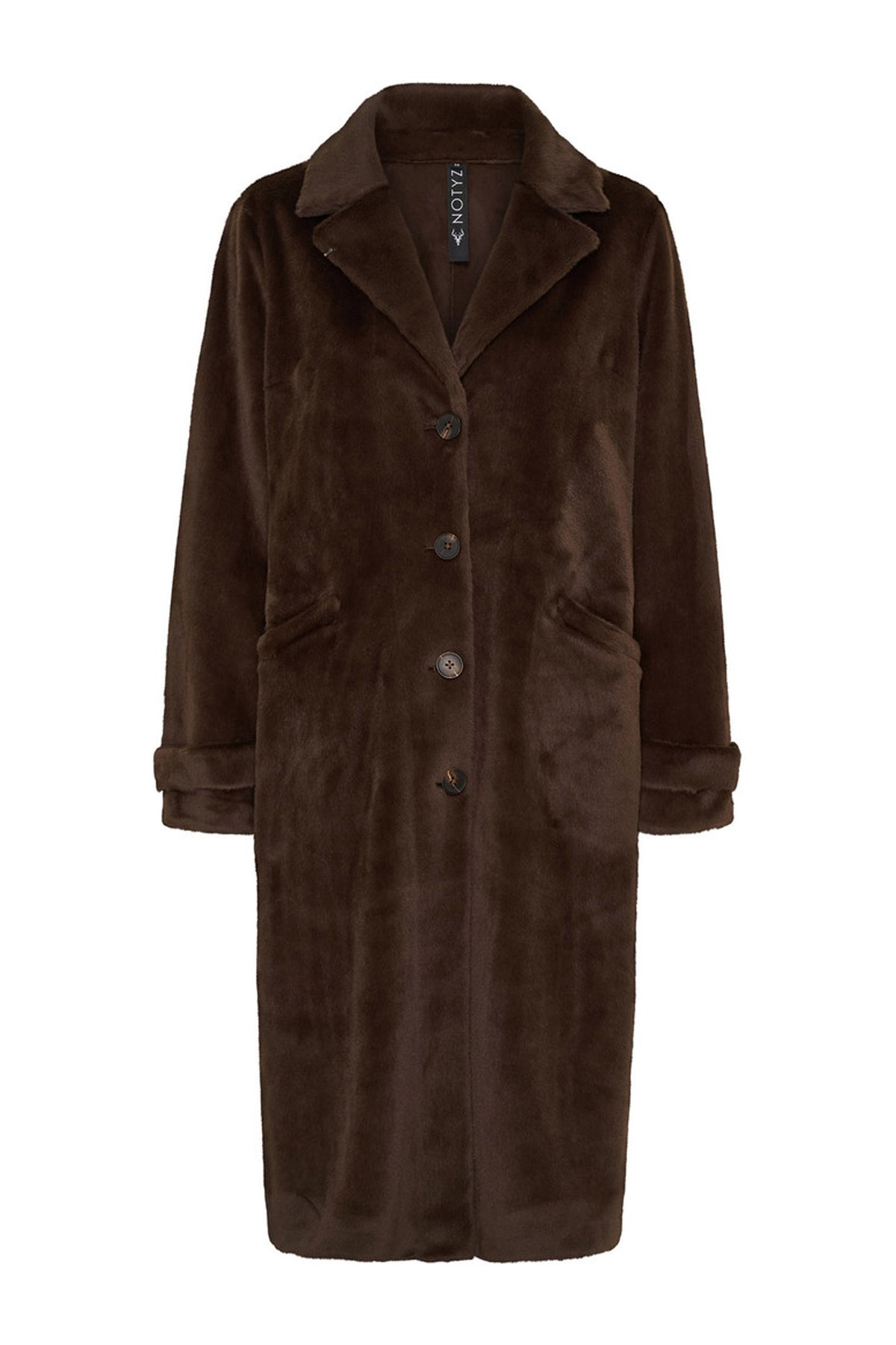 NOMANILA Coat Coffee Brown - 40506