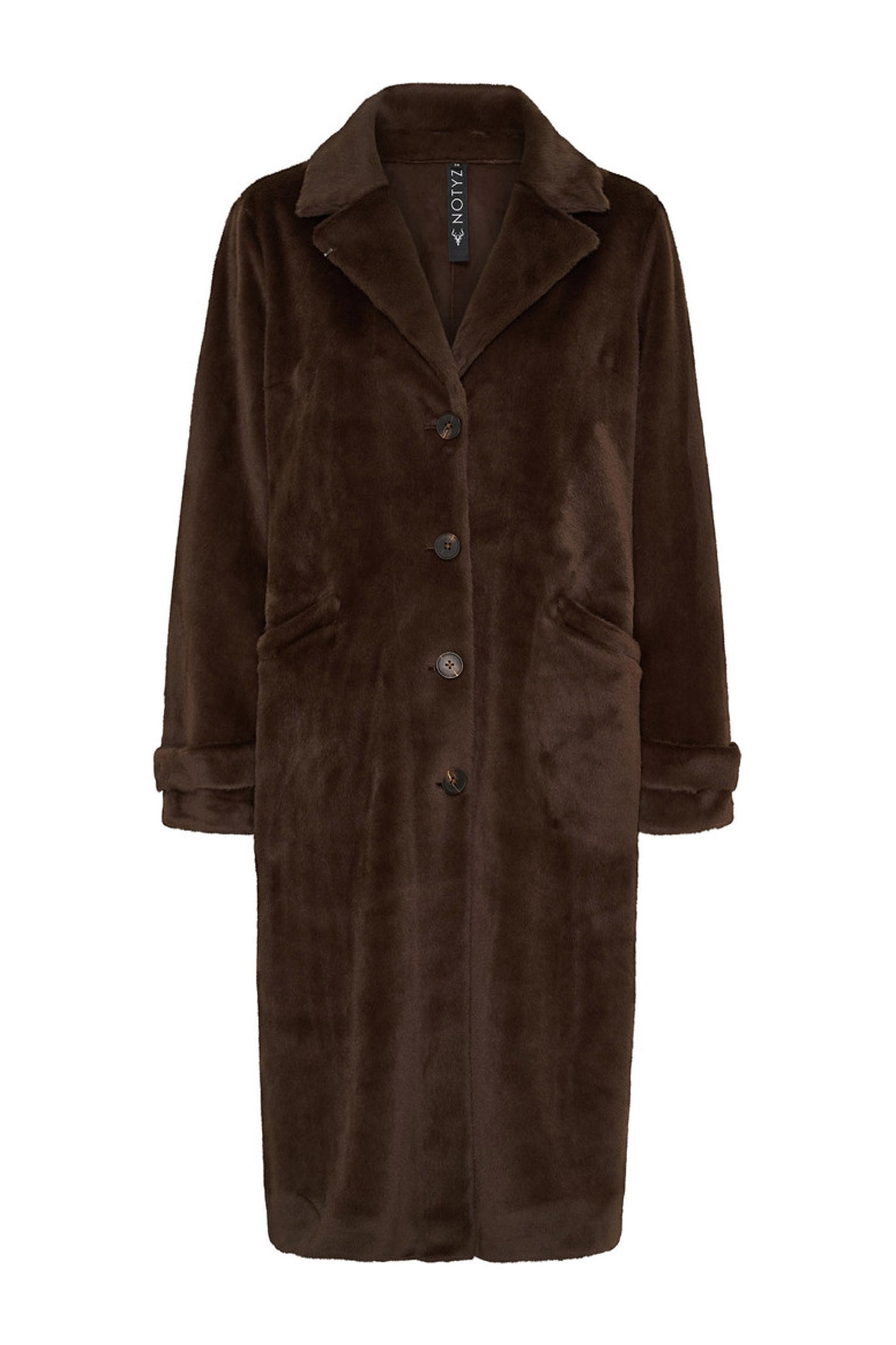 NOMANILA Coat Coffee Brown - 40506