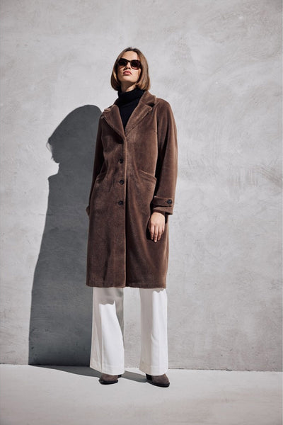NOMANILA Coat NUDE - 40506 Thumbnail
