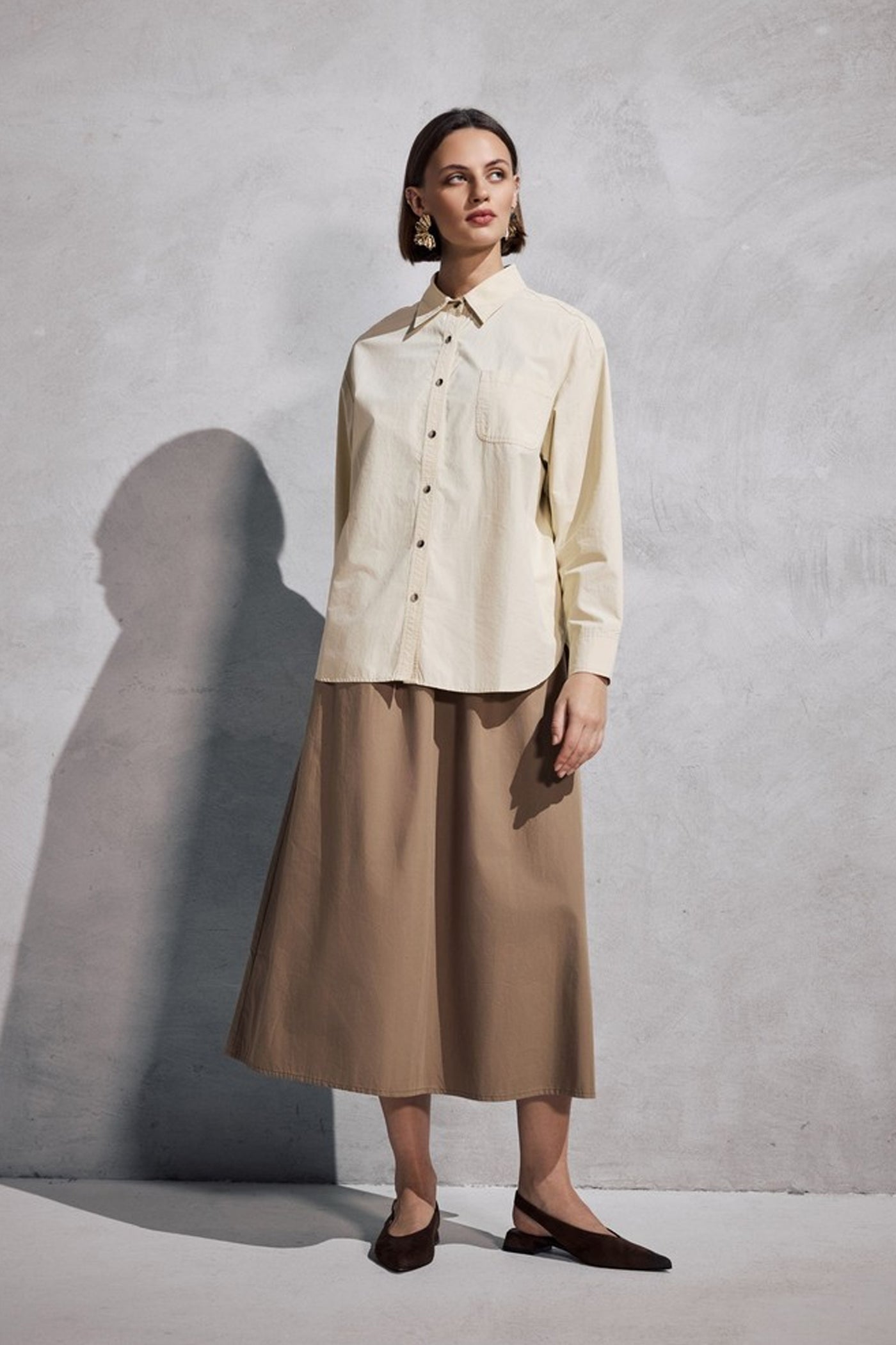 NOMODENA Skirt SAND - 40516