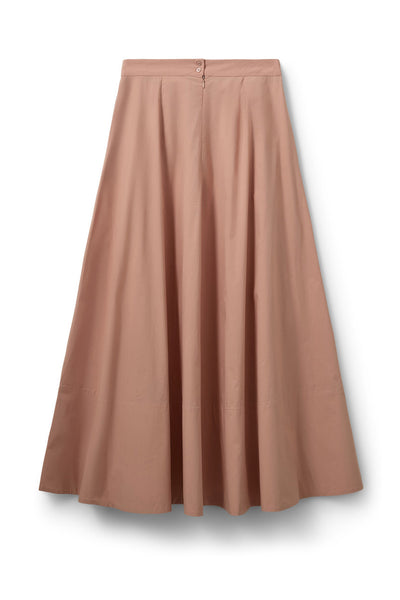 NOORSW MAXI SKIRT 7160 Café Crème - S262116 Thumbnail