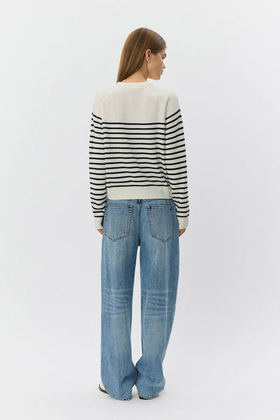 NORAHSW TAPERED JEANS 5036 Blue - S261476 Thumbnail